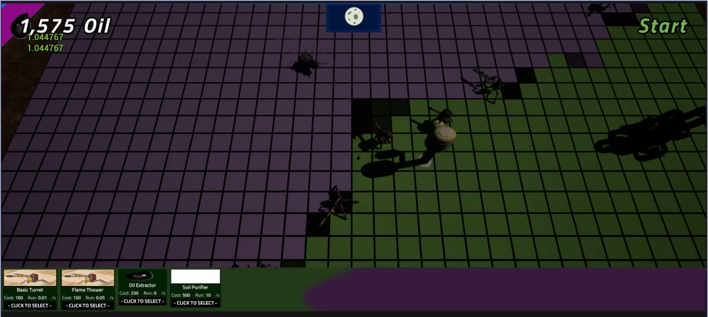 A gameplay screenshot of the game Environmental Invasion