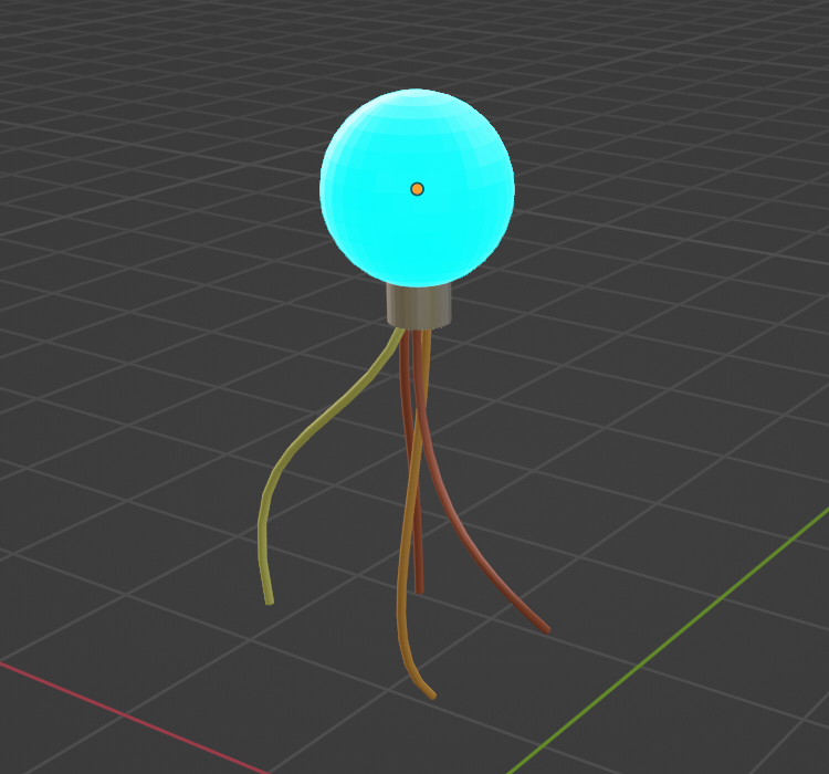 A 3D model used in the game The Forgotten Bounty